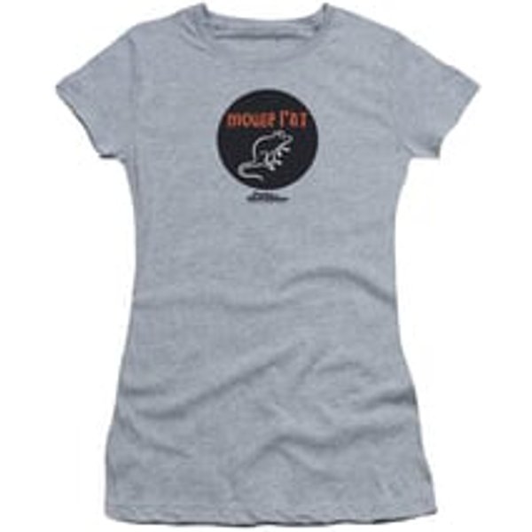 Parks And Recreations Shirt Juniors Mouse Rat Athletic Heather T-Shirt