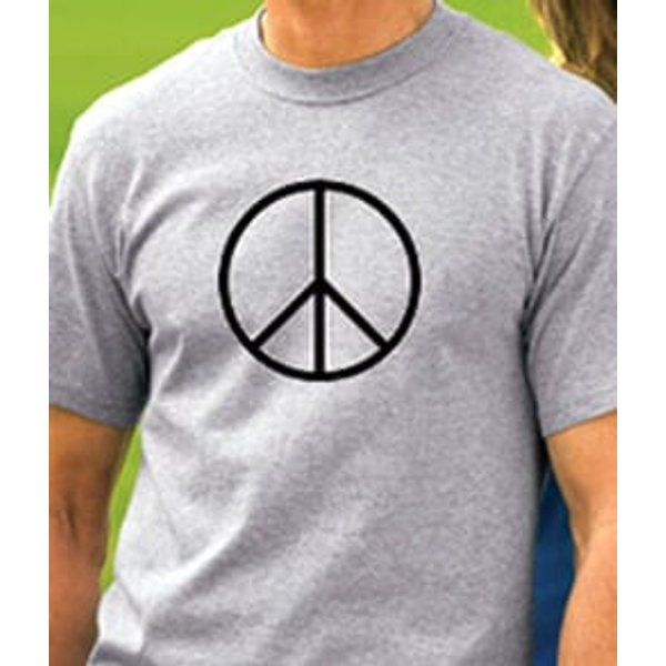 Peace Sign Symbol Basic T-shirt