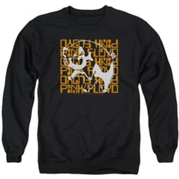 Pink Floyd Sweatshirt Pig Adult Black Sweat Shirt
