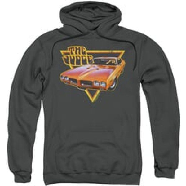 Pontiac Hoodie Judged Charcoal Sweatshirt Hoody