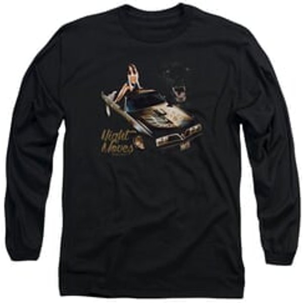 Pontiac Long Sleeve Shirt 77 Firebird Black Tee T-Shirt