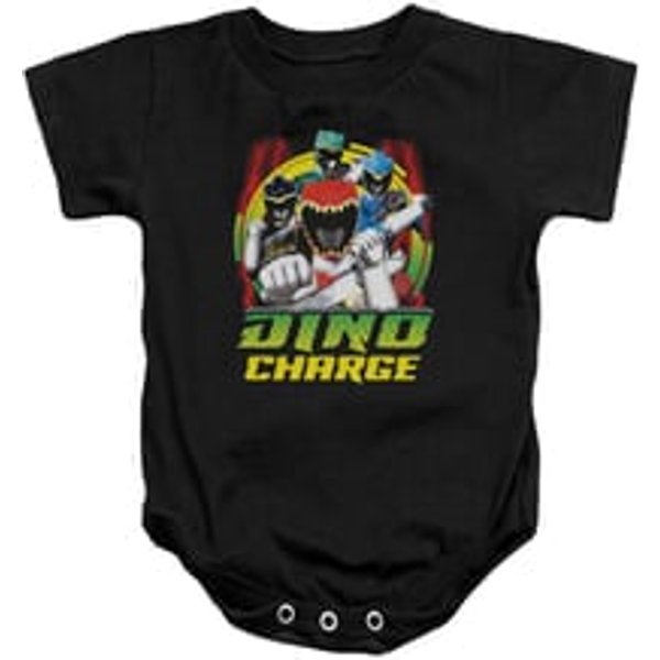 Power Rangers Baby Romper Red Lightning Black Infant Babies Creeper