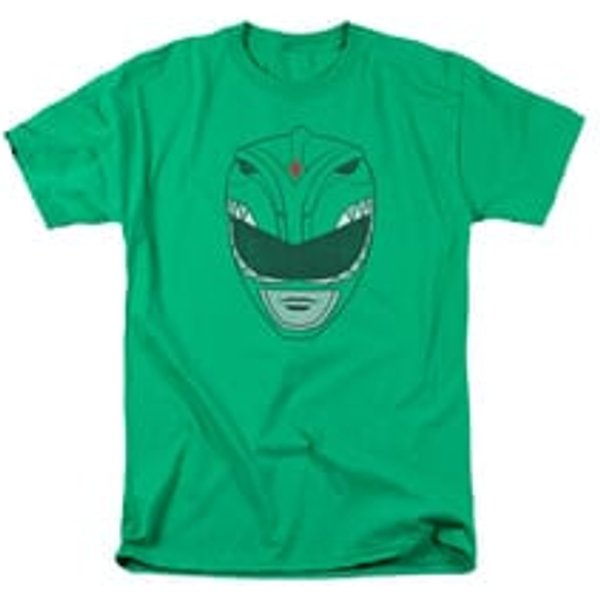 Power Rangers Shirt Green Ranger Kelly Green T-Shirt