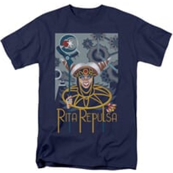 Power Rangers Shirt Rita Ranger Navy T-Shirt