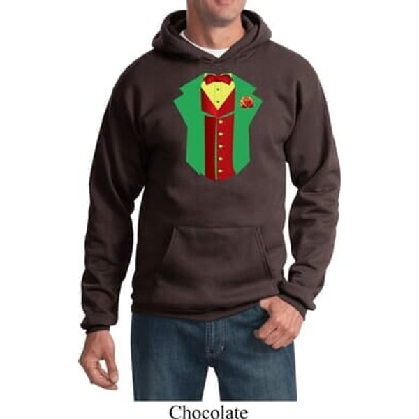Rasta Vest Tuxedo Hoodie