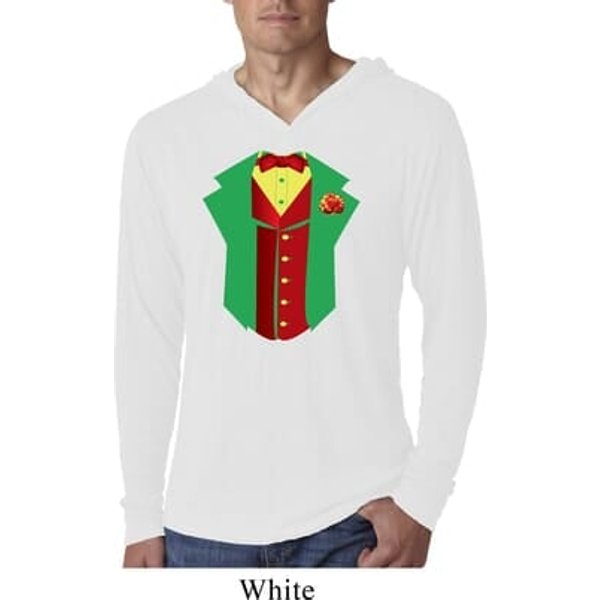 Rasta Vest Tuxedo Lightweight Hoodie Tee