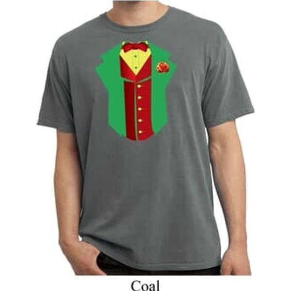 Rasta Vest Tuxedo Pigment Dyed T-shirt