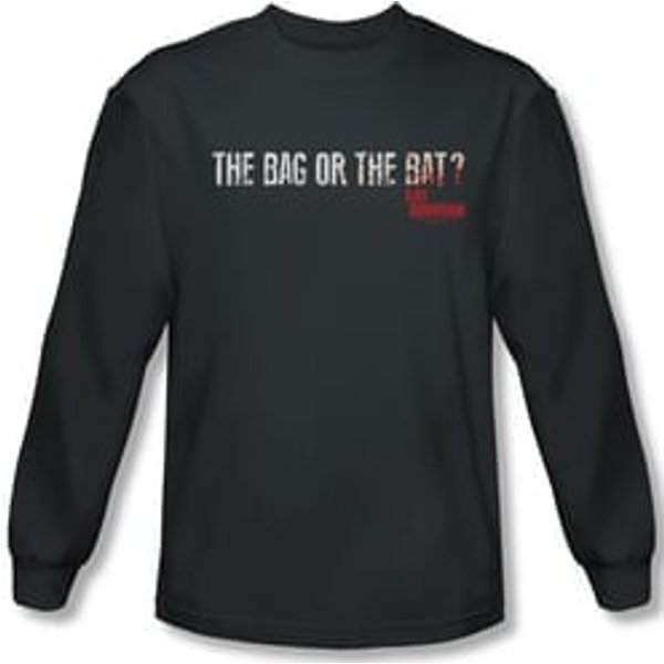 Ray Donovan Shirt Bag Or Bat Long Sleeve Charcoal Tee T-Shirt
