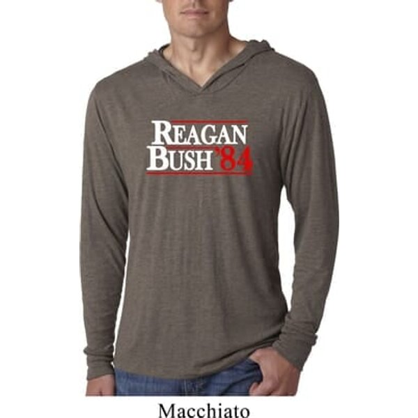 Reagan Bush 1984 Lightweight Hoodie Shirt
