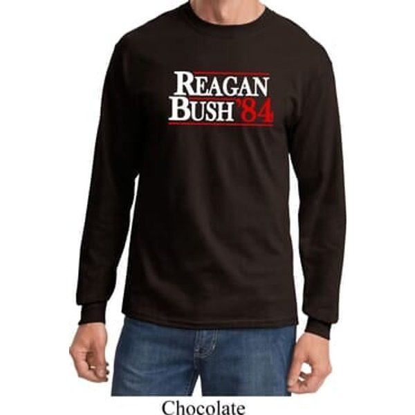 Reagan Bush 1984 Long Sleeve Shirt