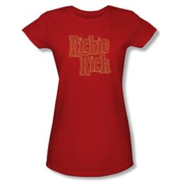 Richie Rich Shirt Juniors Name Red T-Shirt