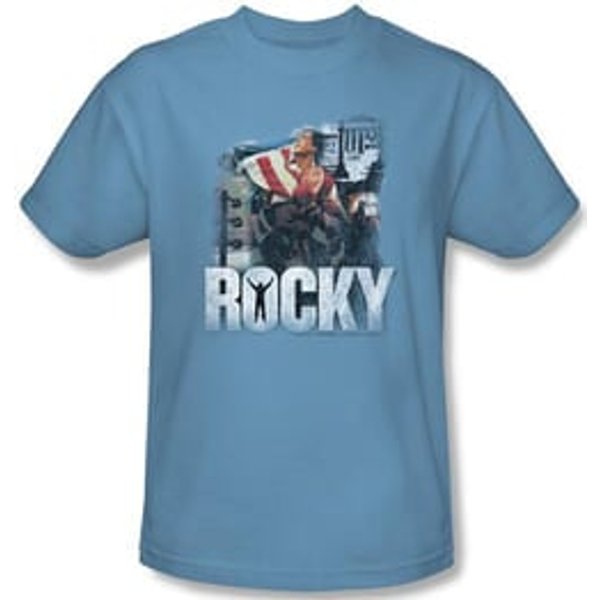 Rocky T-Shirt The Champion Adult Carolina Blue Tee Shirt