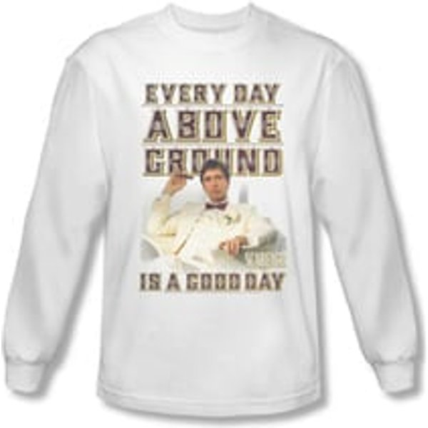 Scarface Shirt Above Ground Long Sleeve White Tee T-Shirt