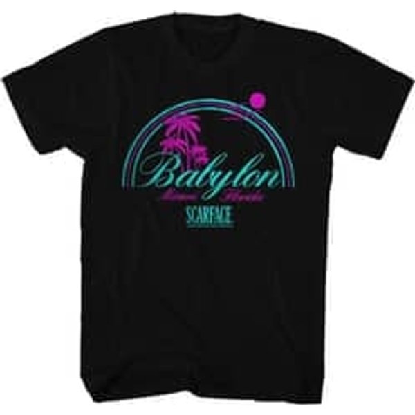 Scarface Shirt Babylon Black T-Shirt
