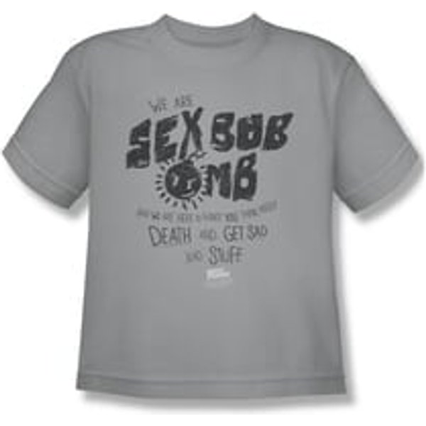 Scott Pilgrim Vs. The World Shirt Kids An Stuff Silver Youth Tee T-Shirt