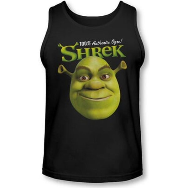 Shrek Tank Top Authentic Ogre Black Tanktop