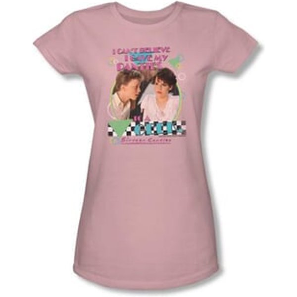 Sixteen Candles Juniors T-shirt Movie Panties Pink Tee Shirt