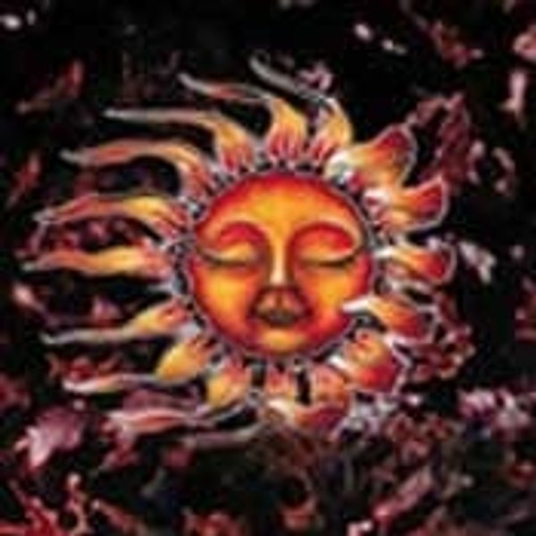 Sleeping Sun Mystical New Age Adult Unisex Tie Dye T-shirt Tee Shirt