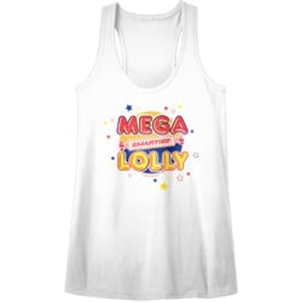 Smarties Juniors Tank Top Mega Lolly White Racerback