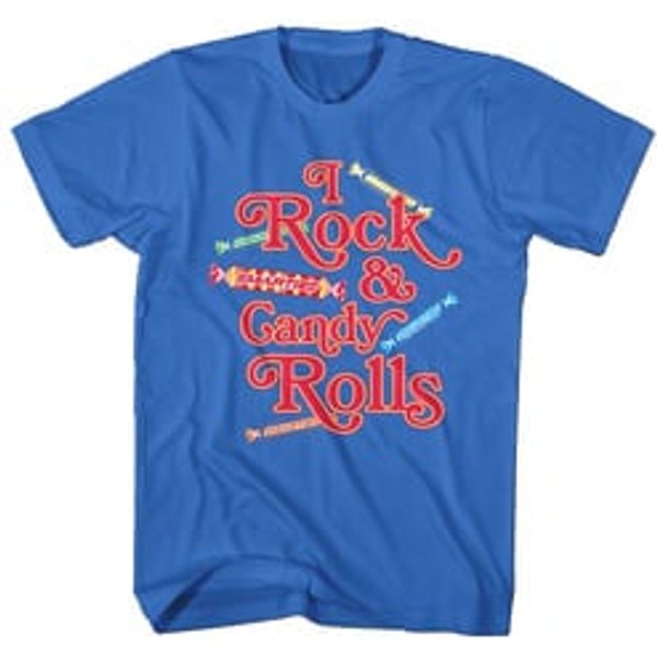 Smarties Shirt I Rock Candy Rolls Royal Blue T-Shirt