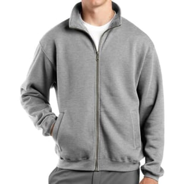 Sport Tek No Hood Full Zip Sweatshirt Fleece
