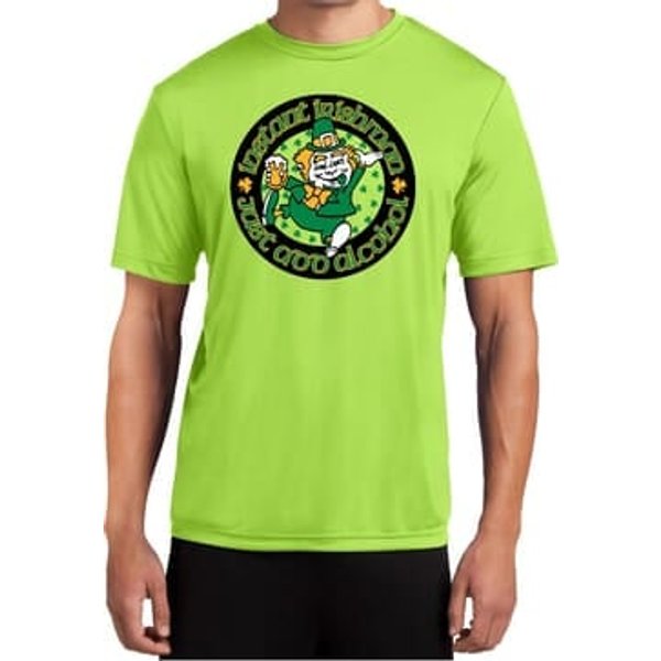 St Patricks Day Instant Irishman Mens Dry Wicking T-shirt