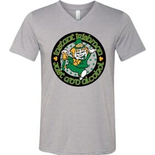 St Patricks Day Instant Irishman Tri Blend V-neck