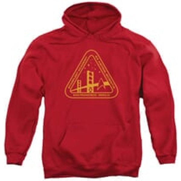 Star Trek Hoodie Academy Logo Red Sweatshirt Hoody