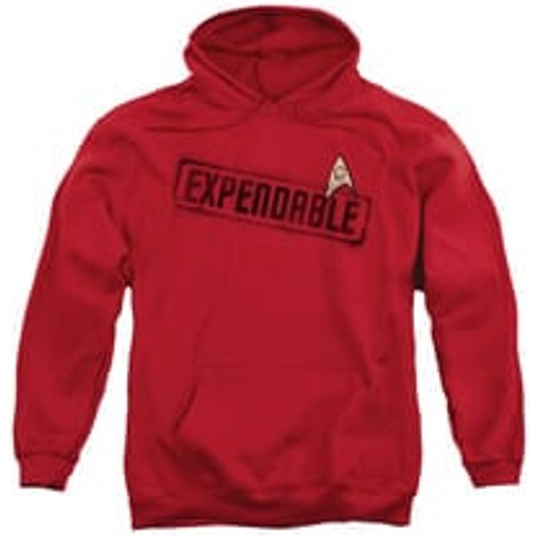 Star Trek Hoodie Expendable Red Sweatshirt Hoody