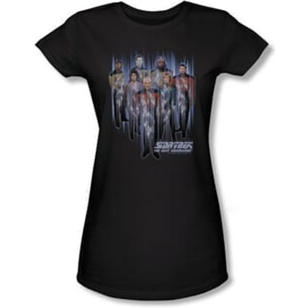 Star Trek Juniors Shirt Beam Us Up Black T-shirt Tee