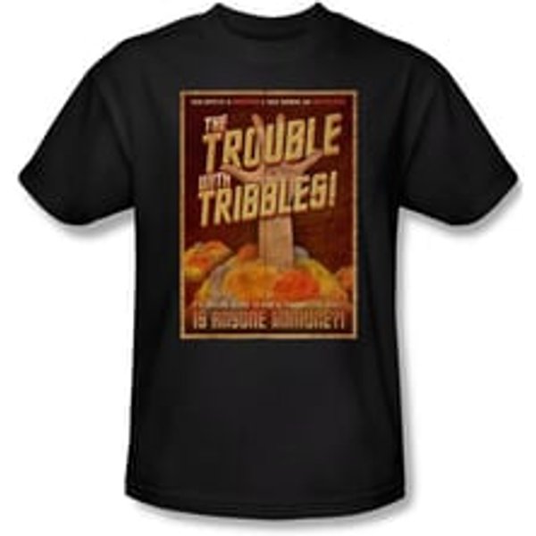 Star Trek Shirt Immune Black T-Shirt