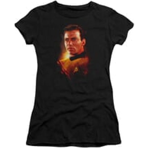 Star Trek Shirt Juniors Epic Kirk Black T-Shirt