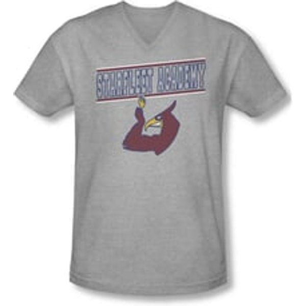 Star Trek Shirt Slim Fit V-Neck Mascot Athletic Heather T-Shirt