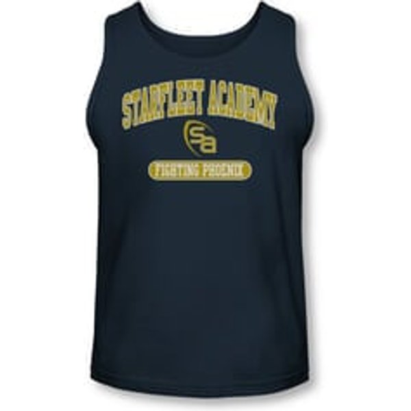 Star Trek Shirt Tank Top Academy Logo Navy Tanktop