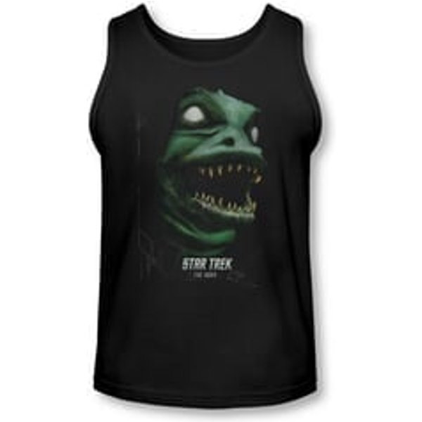 Star Trek Shirt Tank Top The Gorn Black Tanktop
