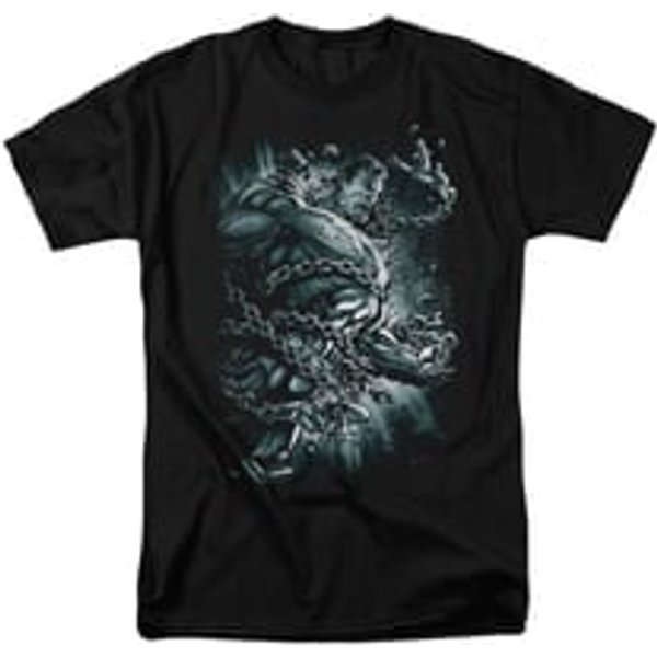 Superman Shirt Break Free Black T-Shirt