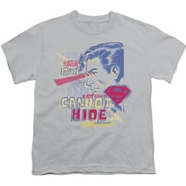 Superman Shirt Kids You Can Run Silver T-Shirt