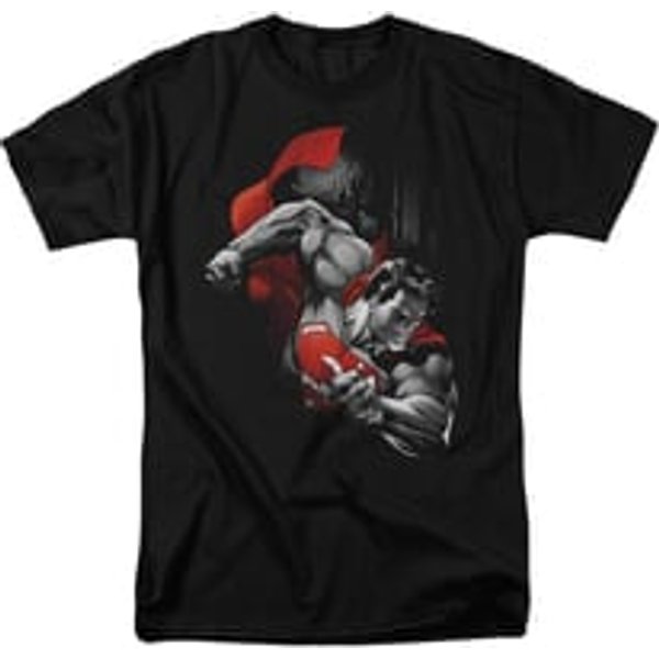 Superman Shirt My City Black T-Shirt
