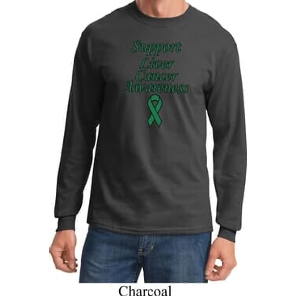 Support Liver Cancer Awareness Long Sleeve