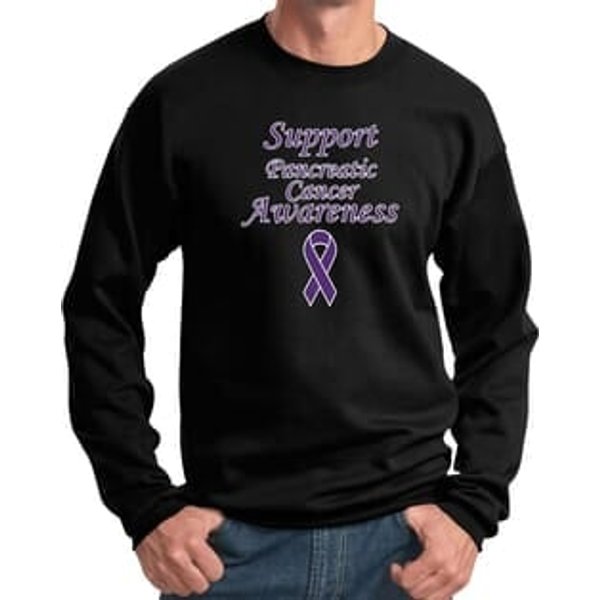 Support Pancreatic Cancer Awareness Sweatshirt