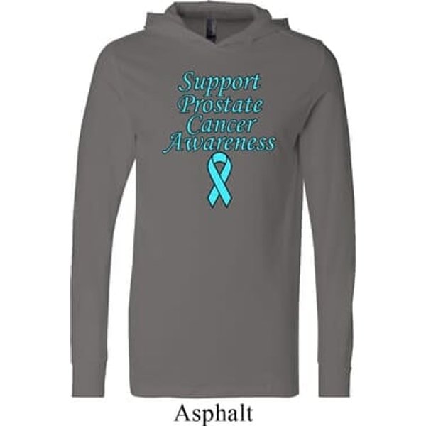 Support Prostate Cancer Lightweight Hoodie