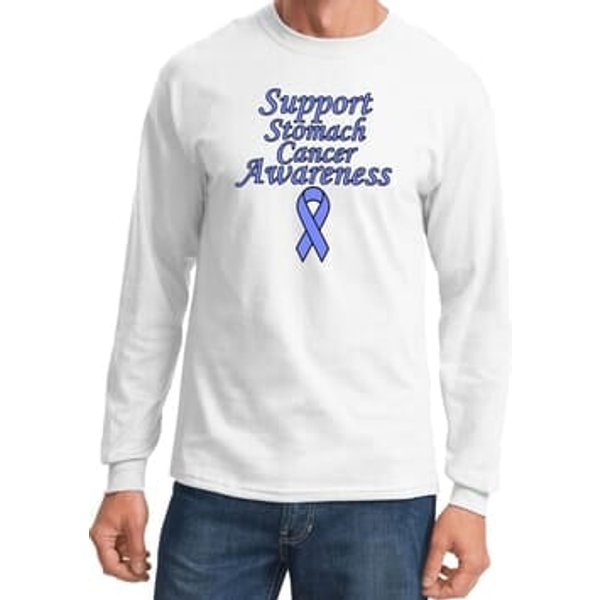 Support Stomach Cancer Awareness Long Sleeve