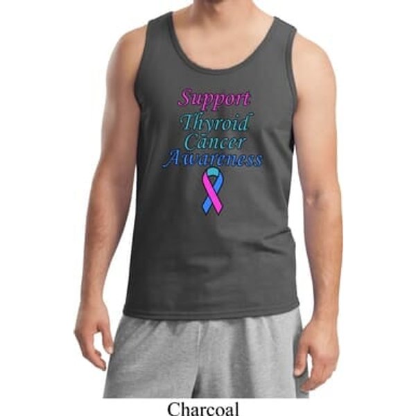 Support Thyroid Cancer Awareness Tank Top