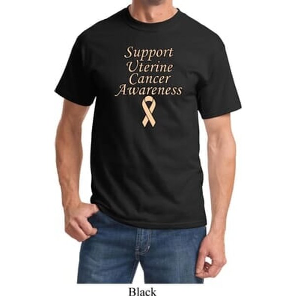 Support Uterine Cancer Awareness T-shirt