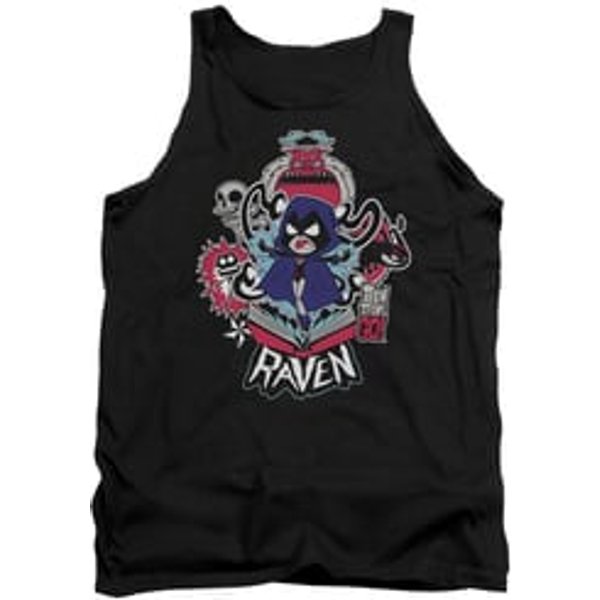 Teen Titans Go Shirt Tank Top Raven Black Tanktop