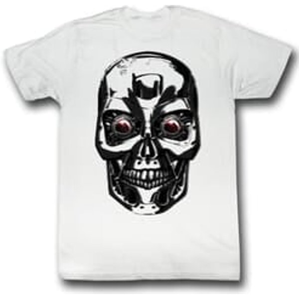 Terminator Shirt Stink Face Adult White Tee T-Shirt