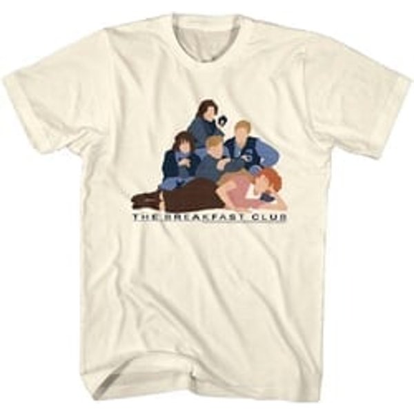 The Breakfast Club Shirt No Faces Off White T-Shirt