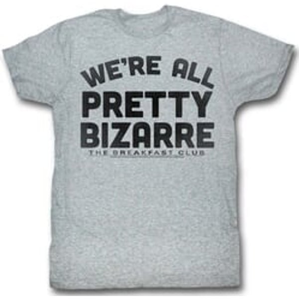 The Breakfast Club Shirt Pretty Bizarre Athletic Heather T-Shirt