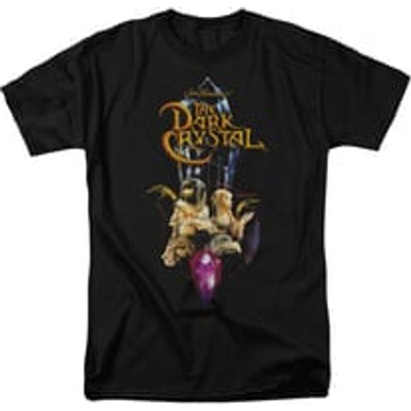 The Dark Crystal Shirt Crystal Quest Adult Black Tee T-Shirt