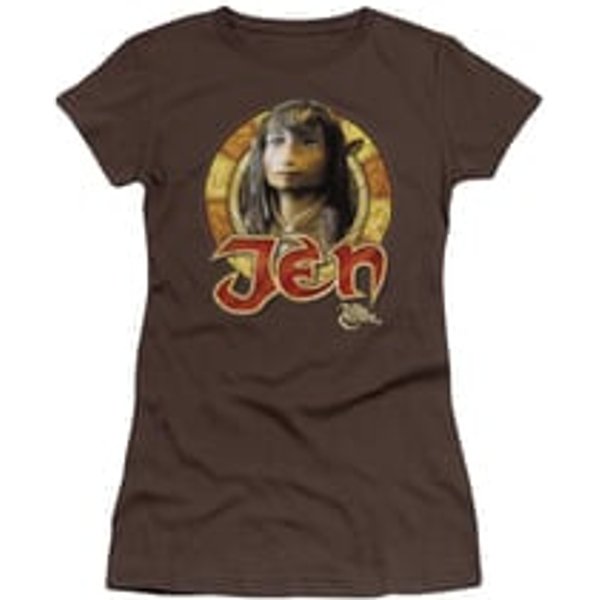 The Dark Crystal Shirt Jen Circle Juniors Charcoal Tee T-Shirt